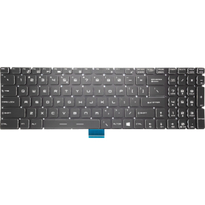 MSI Toetsenbord Zwart QWERTY US RGB Backlit