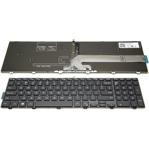 Dell Inspiron Toetsenbord US Qwerty met frame en backlit