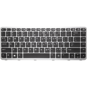HP Folio 1040 Toetsenbord US Qwerty met frame en backlit