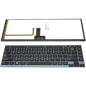 Toshiba Satellite Toetsenbord US Qwerty met frame en backlit