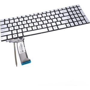 Asus N551 Toetsenbord US Qwerty zilver met backlit
