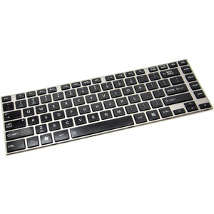 Toshiba Satellite Toetsenbord QWERTY Zilver backlit