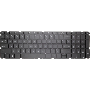 Toetsenbord HP Sleekbook 15B QWERTY US Zwart Zonder Frame