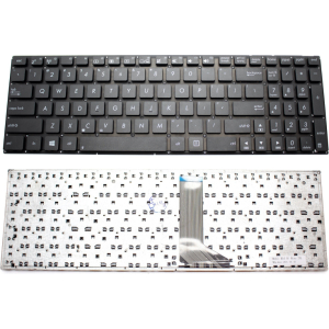 Asus Keyboard QWERTY US Zwart zonder frame F551