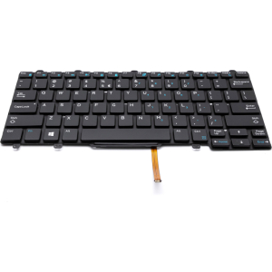 Replacement Dell Latitude 7250 Toetsenbord US Qwerty met backlit