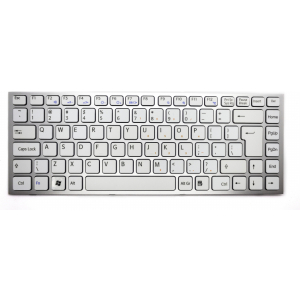 Sony Vaio VPC_S13 Series Keyboard Zilver/Wit QWERTY US