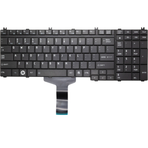 Toshiba Satellite P200 / P205 Keyboard US QWERTY Zwart