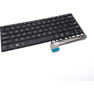 Replacement Asus toetsenbord QWERTY US Zwart zonder frame + Backlit