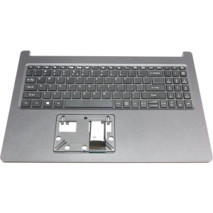 Replacement Acer Aspire A515-54 Palmrest inclusief US keyboard zilver