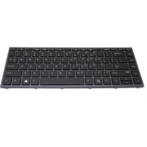 Replacement HP ZBook Studio G3 / G4 Toetsenbord US Qwerty + Backlit + Frame