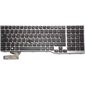Replacement toetsenbord Fujitsu Siemens E753/E754 US met pointerstick