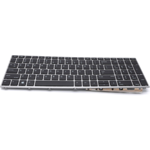 Replacement HP Probook 650 G5 US QWERTY toetsenbord Zilver frame
