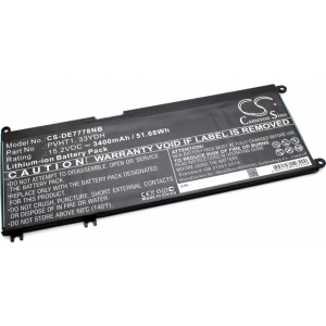Replacement Accu o.a. voor Dell Inspiron 7000 15,2V 3000mAh