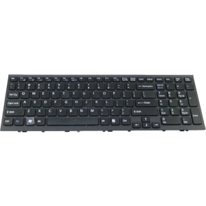 Keyboard voor Sony VPC-EL QWERTY US Zwart met Frame