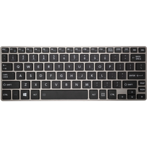 Replacement Toshiba Satellite Z30-A,Z30-B,Z30-C keyboard US QWERTY Grijs/Zwart