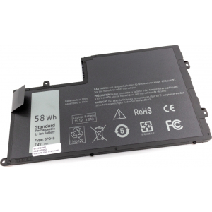 Replacement Accu voor o.a. Dell Inspiron 5547 7.4Volt 7600mAh