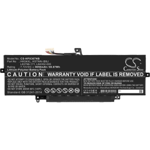 Replacement Accu voor HP HK04XL 7,7 volt 9050mAh Type A