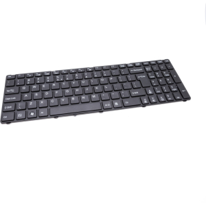 Medion Akoya Toetsenbord QWERTY zwart met frame