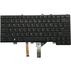 eplacement Dell Alienware 15 R3 QWERTY US black (Backlit)