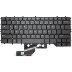Replacement Dell Alienware M15 R3 QWERTY US black (RGB Backlit)