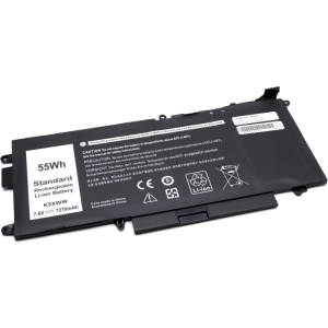 Replacement Accu voor Dell K5XWW 7.6v 7270mAh