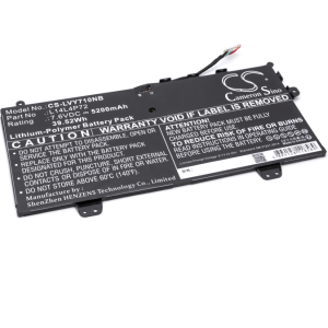 Replacement Accu voor Lenovo L14L4P72 7.6v 5200mAh