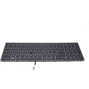 Replacement Toetsenbord HP ZBook Fury 17-G7 US QWERTY (PS,BL,Frame)
