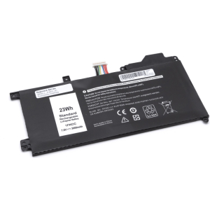 Replacement Accu voor Dell 1FKCC 7.6v 3000mAh