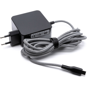 Premium 65W USB-C oplader zwart