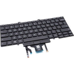 Dell Latitude 5400/5401 Toetsenbord US Qwerty Zwart Backlit + Pointerstick
