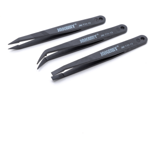 Jakemy JM-T11 Pincet set (zuurbestendig, hittebestendig en antistatisch)