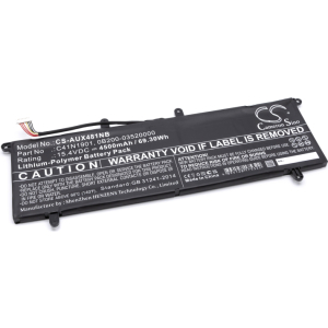 Replacement Accu voor Asus C41N1901 14.8v 3400mAh