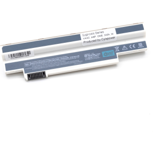 Replacement Accu voor o.a. Acer Aspire One 10,8V 4400mAh Wit