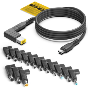 Universele USB-C adapter notebook aansluitkabel tot 100W