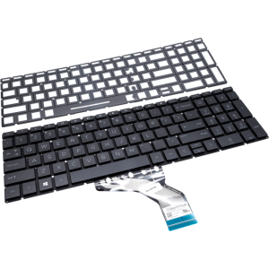 Replacement keyboard voor HP Pavilion 15-CS QWERTY US BLACK (No Frame, Backlit)