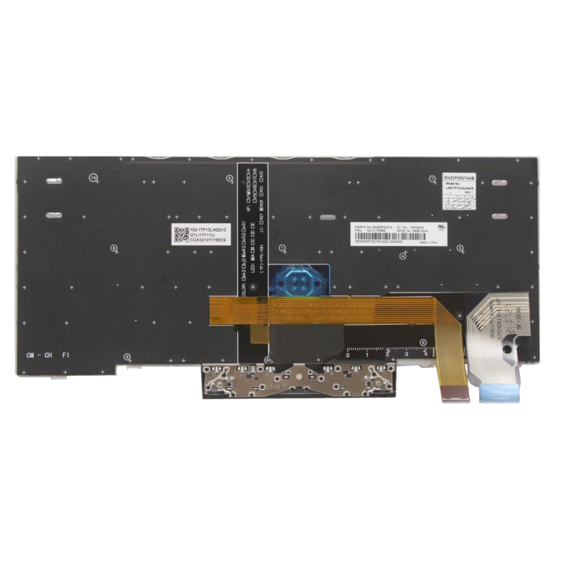 Replacement Lenovo Thinkpad Yoga L13 US QWERTY Silver - Afbeelding 2