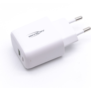 Ansmann 20 Watt USB-C Lader Wit