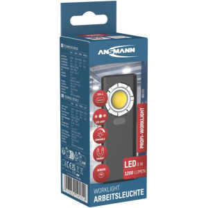 Ansmann Professionale oplaadbare Clip 9W LED verlichting