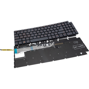 Replacement Toetsenbord voor Dell G15 series US QWERTY Zwart (BL)