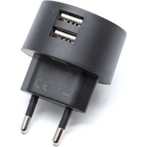 LogiLink ultra compacte adapter met 2 USB-A poorten
