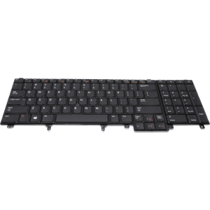 Dell Latitude E6520 Toetsenbord Zwart QWERTY US Backlit + Pointerstick