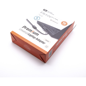 (22) Premium RETAIL Universele AC adapter 90 Watt 17 tips