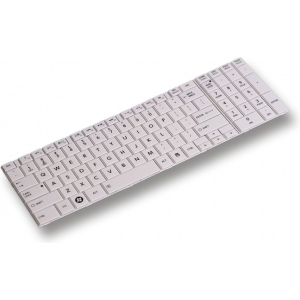 Keyboard Toshiba Satellite QWERTY US Wit