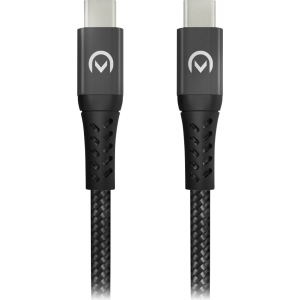 Mobilize Strong Nylon Cable Usb-C To Usb-C 2M. 100W Black