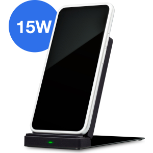 Mobilize Wireless Fast Charger Foldable 5W/7.5W/10W/15W Pu Leather Black