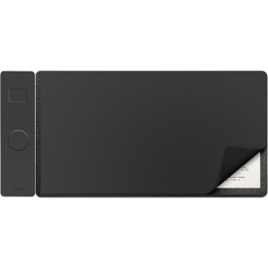 Mobilize Pu Leather Desk Mat With Magnetic Wireless Charger 15W Black