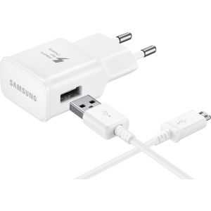 Samsung Ep-Ta20Eweugww Samsung Quick Travel Charger Incl. Micro Usb Cable 2.0A White Bulk