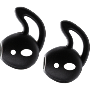 Xccess Silicone Earbuds With Ear Hook For Apple Earpod/Airpod Black
