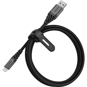 Otterbox Nylon Braided Charge/Sync Cable Apple Lightning 1M Black