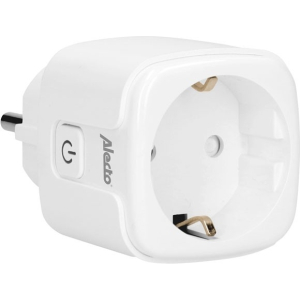 Alecto Smart Wifi Power Socket + Power Meter White